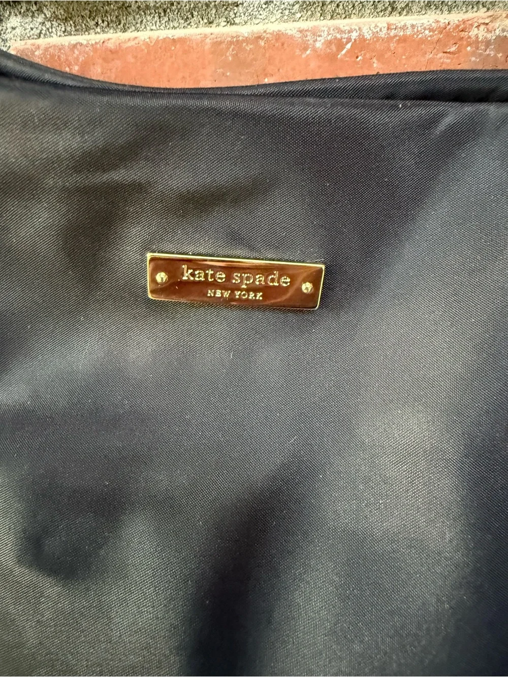 Kate Spade Black Chain-Handle Tote Bag